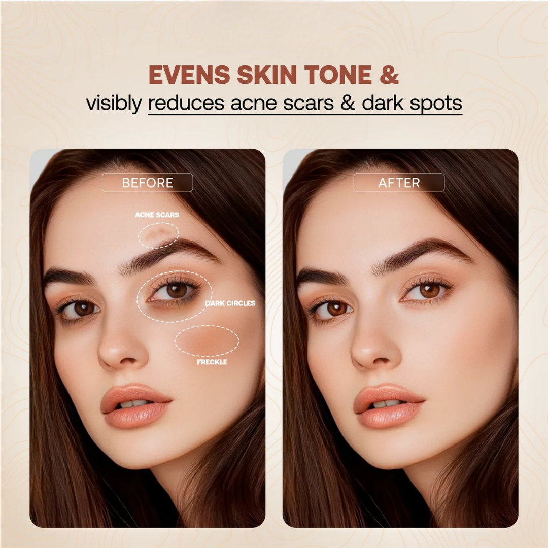 Lunara Radiance Blur & Care Collagen Stick Foundation SPF